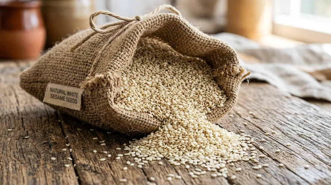 Natural sesame seeds